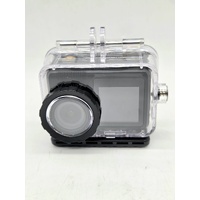 Zero-X ZX-60 4K UHD Waterproof Action Camera Dual Screen WiFi and Accessories