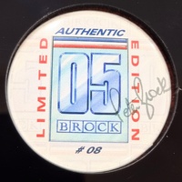 Peter Brock Holden 05 Racing History Limited Edition Plaque COA #08/500