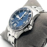 Longines HydroConquest 41mm Sunray Blue Automatic Diver Watch L3.781.4