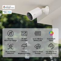 TP-Link Tapo C410 2K 3MP Smart Wire Free Security System Camera 2 pack