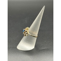 Ladies 18ct Yellow Gold Gemstone Ring