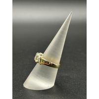 Ladies 14ct Yellow Gold Diamond Ring