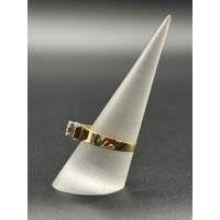Ladies 18ct Yellow Gold Diamond Ring
