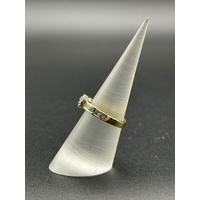 Ladies 18ct Yellow Gold Diamond Cluster Ring