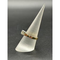 Ladies 18ct Yellow & White Gold Diamond Three-Stone Ring