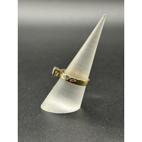 Ladies 18ct Yellow Gold Natural Diamond Ring