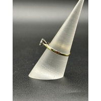 Ladies 18ct Yellow Gold Diamond Ring