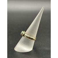 Ladies 9ct Yellow Gold Cubic Zirconia Ring