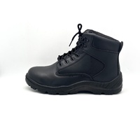 Kembla KS201 Steel Toe Cap Genuine Leather Lace Up Safety Boots Black Size 10