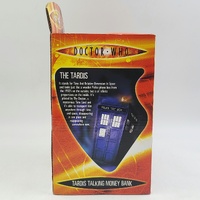 2004 BBC Doctor Who TARDIS Talking Money Bank Light & Sound Character