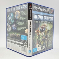 Marvel Nemesis: Rise of the Imperfects PS2 PAL Complete Manual