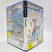 Futurama Sony PlayStation 2 PS2 PAL Game Complete With Manual