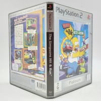 The Simpsons Hit & Run Platinum PS2 PAL Game Complete With Manual