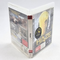 Haze PS3 PlayStation 3 PAL 2008 Ubisoft Complete Manual 