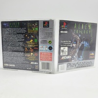 Alien Trilogy PS1 PlayStation 1 PAL Platinum 1996 Complete Manual 