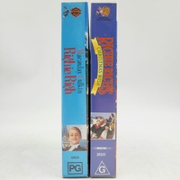 Richie Rich & Richie Rich's Christmas Wish VHS Set of 2 Warner Bros