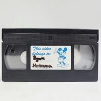 Disney Pete's Dragon VHS Walt Disney Classic Family Movie