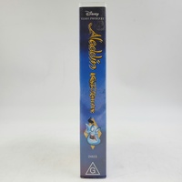 Disney Aladdin and the King of Thieves VHS PAL Robin Williams