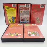 Hanna-Barbera Christmas VHS Lot of 5 Classic Holiday Cartoons Rainbow Videos