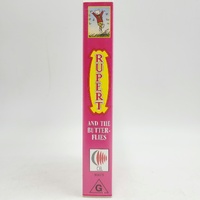 Rupert and the Butterflies & Other Stories VHS PAL 1995 Kids Animation