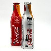 Coca-Cola Set of 4 Vintage 2012 250ml Assorted Bottles Collectible