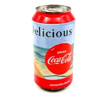 5x Coca-Cola Money Box Drink Cans Vintage Collectible Tin 1951 1954 1998