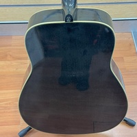 Yamaha FG-425 Vintage 1988 Rare Black Acoustic Guitar Made in Taiwan