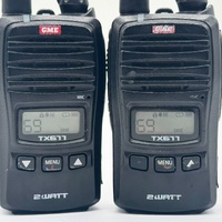 GME 2x TX677 2W UHF CB Handheld Radios Twin Pack Charger Included