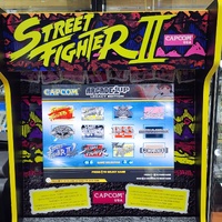 Arcade1Up Capcom Legacy Street Fighter 2 Arcade Machine with Riser