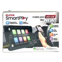 Kleva SmartPlay 7in HD Touch Portable Wireless CarPlay Android Auto + Remote