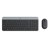 Logitech MK470 Slim Wireless Keyboard Mouse Combo Graphite 