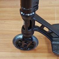 Grit Invader 6er Pro Scooter 6x22 Deck HIC 110mm Wheel Stunt Black