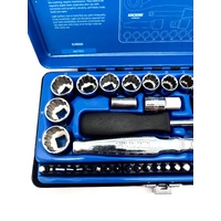 Kincrome K28060 3/8 Inch Drive 45 Piece Metric Socket Set