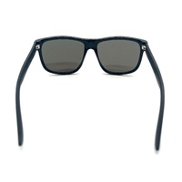 Gucci GG0010S 001 58mm Black Square Sunglasses Signature Stripe with Case