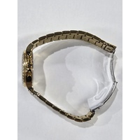 GUESS Ladies Gold Tone Crystal Set Multifunction Watch GW0320L2 36mm