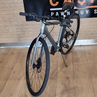Shimano Copenhagen Hybrid Commuter Bike Fluid Comfort Seat Grey 700C