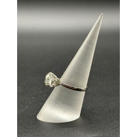 Ladies 18ct White Gold Three Stone Diamond Ring