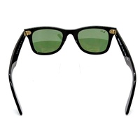 Ray-Ban Wayfarer RB2140 901 50mm Black G-15 Green Glass Sunglasses
