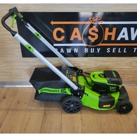 Greenworks Pro 60V 51cm Self-Propelled Mower Blower Trimmer Kit