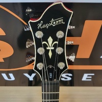Hagstrom F20T 6-String Red Electric Guitar Tremolo with Hard Case