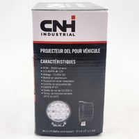 CNH Industrial 42W LED Flood Work Light 3000 Lumens 12V 24V IP67 Round