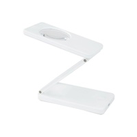 Triumph LED Z-Folding Magnifier White 3X Dimmable Portable Craft Lamp