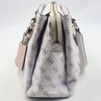 GUESS Cathleen Logo Tote Bag White Blush Women’s Handbag