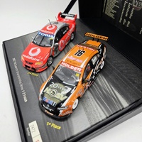 Classic Carlectables 1:18 2007 V8 Supercars Ford Holden 1-2 Finish