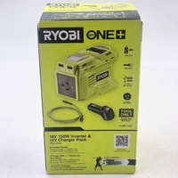 RYOBI R18BT150C ONE+ 18V 150W Inverter & 12V Car Charger Pack