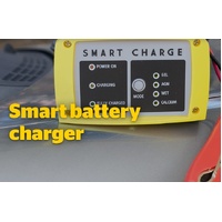 Club Assist Smart Charge 12V 4A Automatic Intelligent Battery Charger