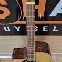 Fender CD-60SCE Left-Handed Dreadnought Acoustic Electric Guitar Natural