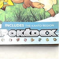 Pokemon Let's Go Pikachu & Eevee Official Guide Pokedex with Stickers & Kanto Map