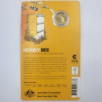 2022 $2 Honey Bee C Mintmark Coloured Uncirculated Coin Royal Australian Mint