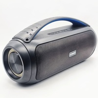Adventure Kings Bluetooth Boom Box Speaker 2x20W Wireless Portable LED IPX5